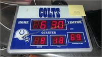 Colts Light Up Scoreboard