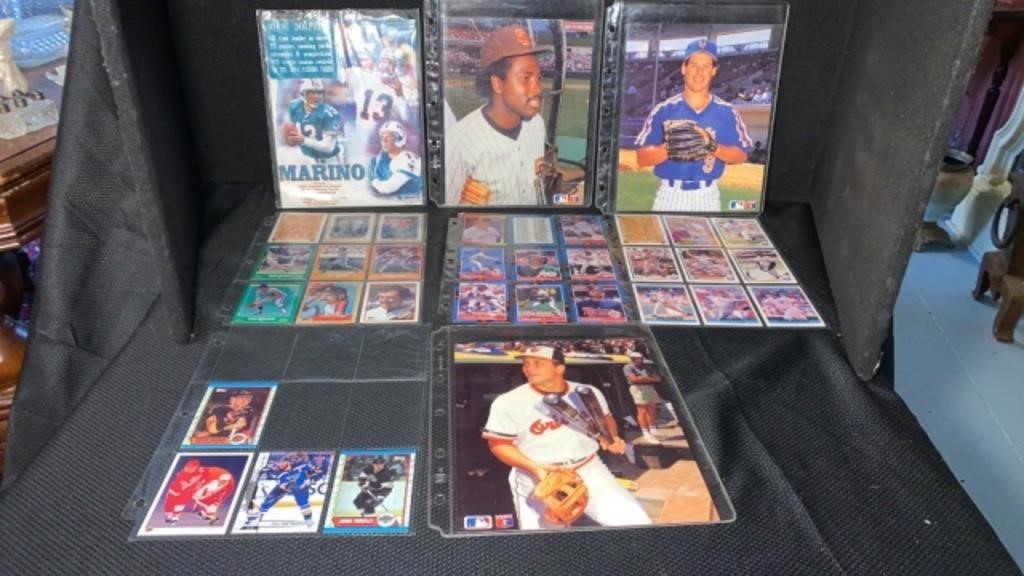 Lot of Vintage Baseball Trading Cards & etc.