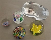 Unique Glass Paperweights