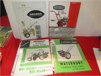 2 SALES PIECES ON GEORGE ONE WHEEL TRACTORS, 2