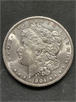 Beautiful 1904 O Morgan Silver Dollar