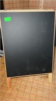 Small fold up chalkboard/whiteboard