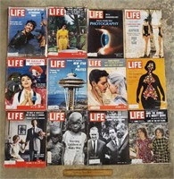 12ct Vintage Life Magazines