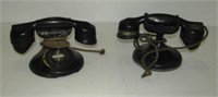 (2) Vintage telephones. Neither have dialers.