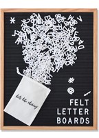 Black Felt Letter Board 16x20 Inches