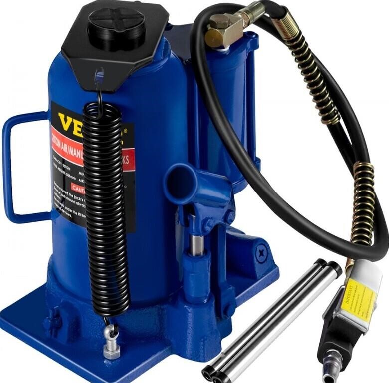 VEVOR Air Hydraulic Bottle Jack, 20 Ton