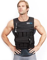 RUNMax 12lbs-140lbs Adjustable Weighted Vest withn