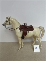 MODEL HORSE TACK #12, SIDE SADDLE & BRIDLE, &