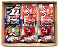 (6) Assorted 1:64 Action NASCAR Coca-Cola