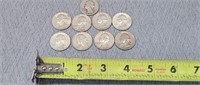 9- Silver Quarters