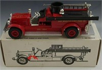 ERTL 1926 FIRE TRUCK COIN BANK RED LION PA 1/30