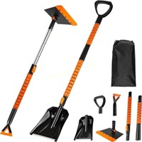 Zone Tech 42 Snow Brush  Ice Scraper  Shovel