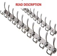 Dseap Coat Rack  10 Hooks  37-5/8L - bronze