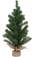 Artificial Mini Pine Christmas Tree, 2' Tall,