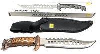 Novelty Stainless Hunting knife with sheath and