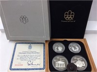 1976 Montreal Proof Coin Set Series Ii 4 Coin Set