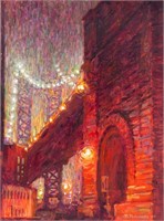 Robert Padovano "Manhattan Bridge" Acrylic, 2007