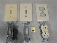 2ct Switches/ Outlets & Covers