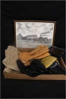 Gloves, Wallet, & Old Threshers Print