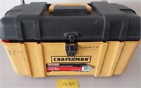 F - CRAFTSMAN TOOL BOX W/ POWER TOOLS (G30)