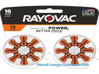 Rayovac Size 13 Hearing Aid Battery - 16pk