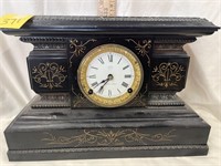 Vintage eight day Egypt Ansonia clock