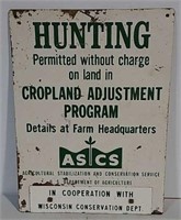 SST Hunting Permitted Sign