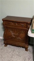 Ornate accent table