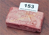 Miniature 'brick'-Don’t Spit on Sidewalk
