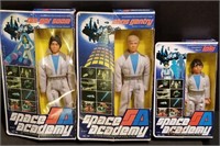 1977 Space Academy Action Figures in Boxes