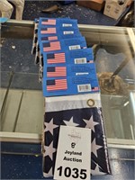 8 2'x3' Super-Polyester USA Flags