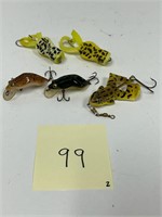 Vintage Fishing & Frog Lures