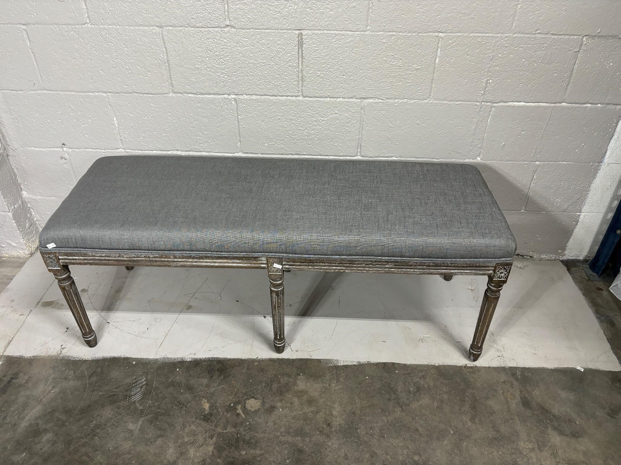 Upholstered Bench 48"L x 16"D x 18"T