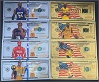 Kobe Bryant Silver And Gold Collection