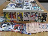 4 Row Box Full Of Hockey Cards Sundin Belfour +