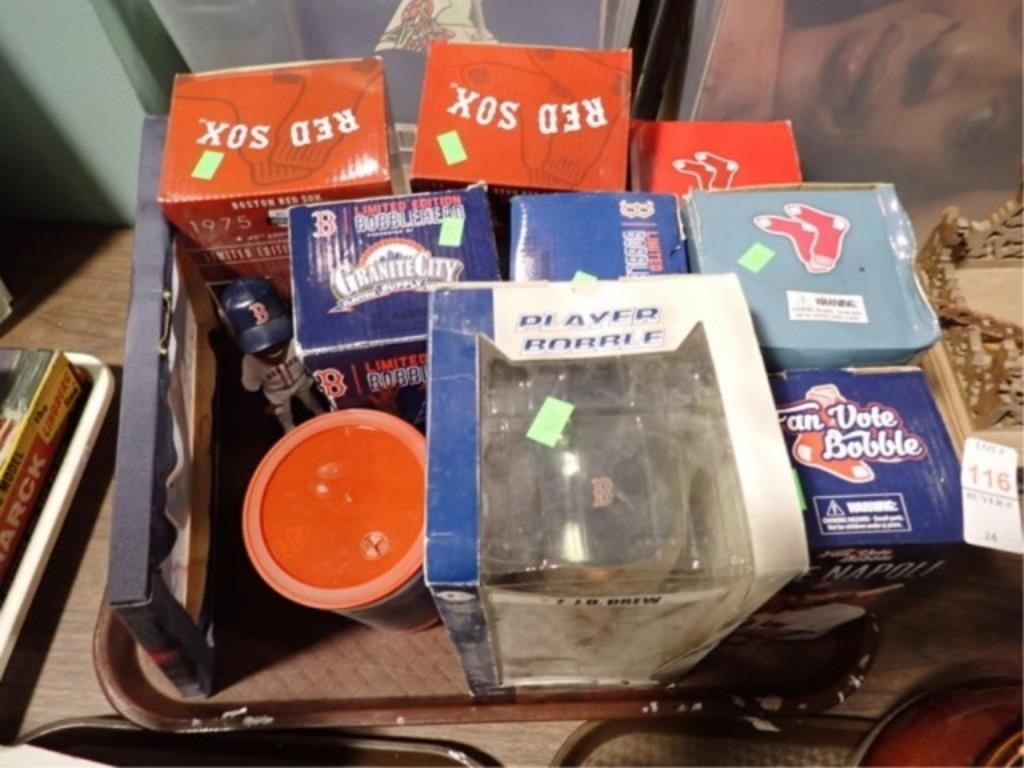 RED SOX BOBBLEHEADS & OTHER COLLECTIBLES