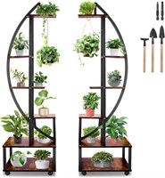 (READ)Seeutek 2 pcs 6 Tier Metal Plant Stand