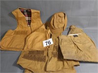 Hunting Vests Pants and Hat