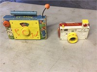 FISHER PRICE TV RADIO AND PICTURE STORY CAMERA