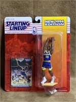 1994 Kenner Latrell Sprewell Figure with Card