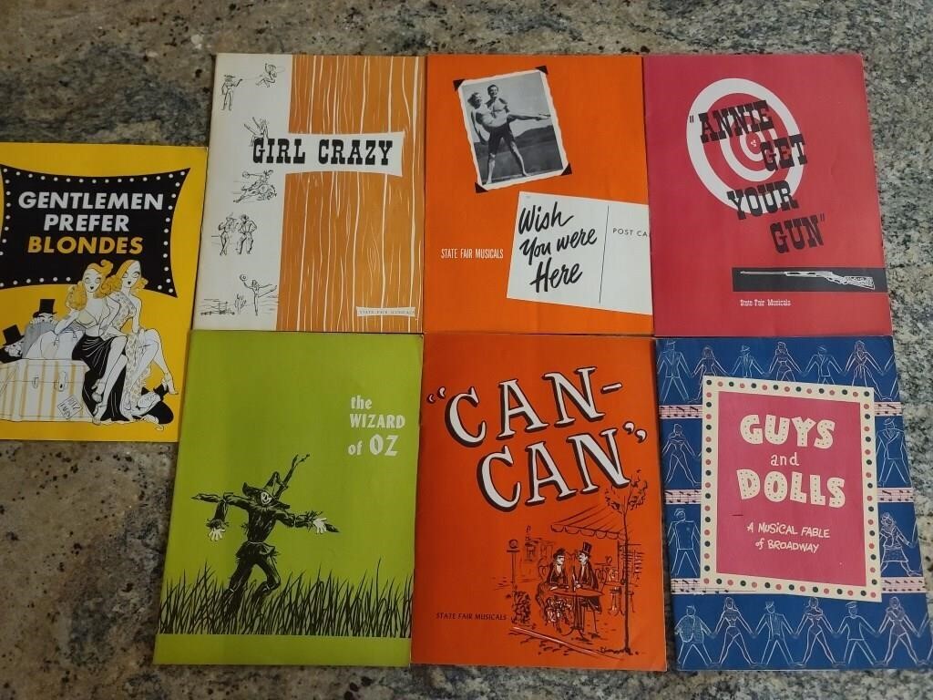 Vintage Texas State Fair Musical Programs from