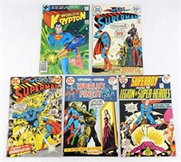 (4) SUPERMAN DC COMICS 20c ISSUES plus