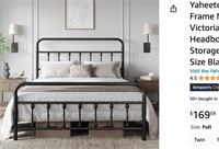 Yaheetech Classic Metal Platform Bed Frame