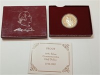 OF) 1982 s Silver proof George Washington half