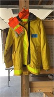 Body-guard jacket & heatrac gloves