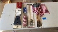 American Flag decor