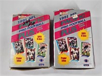 (2) FULL BOXES OF 1991 PACIFIC NFL