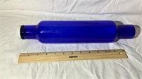 Vintage Colbalt Blue Rolling Pin