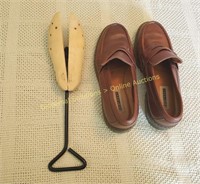 Loafers (men-9) + Shoe Stretcher