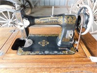 White Rotary Treadle Sewing Machine